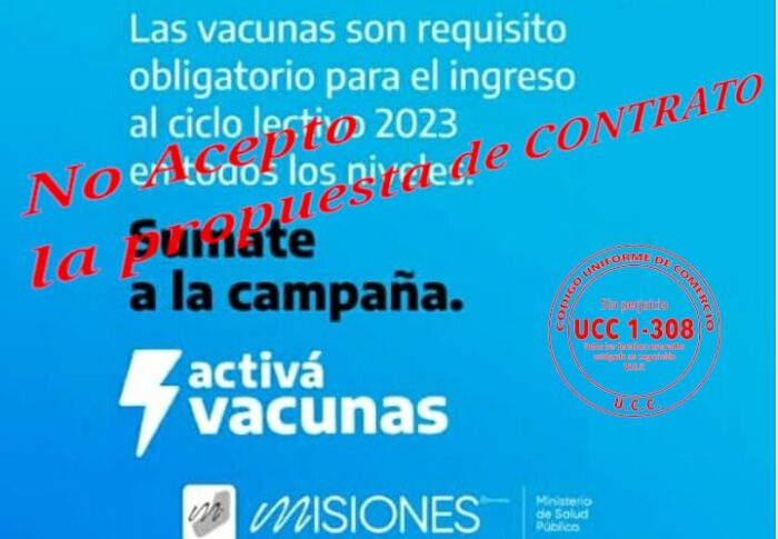 No estás OBLIGADO A NADA sin tu consentimiento