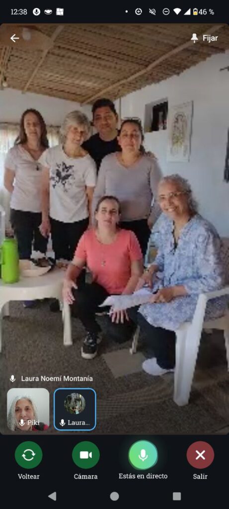 Clase Práctica de Acupuntura Bioenergética en la escuela de Pura Energía