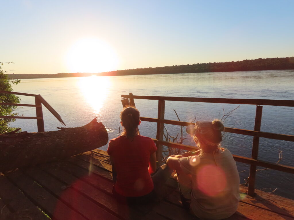 Retiro de autorreparación en la selva